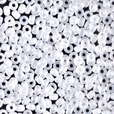 Miyuki rocailles Perlen 8/0 - Matted crystal ab 8-131FR